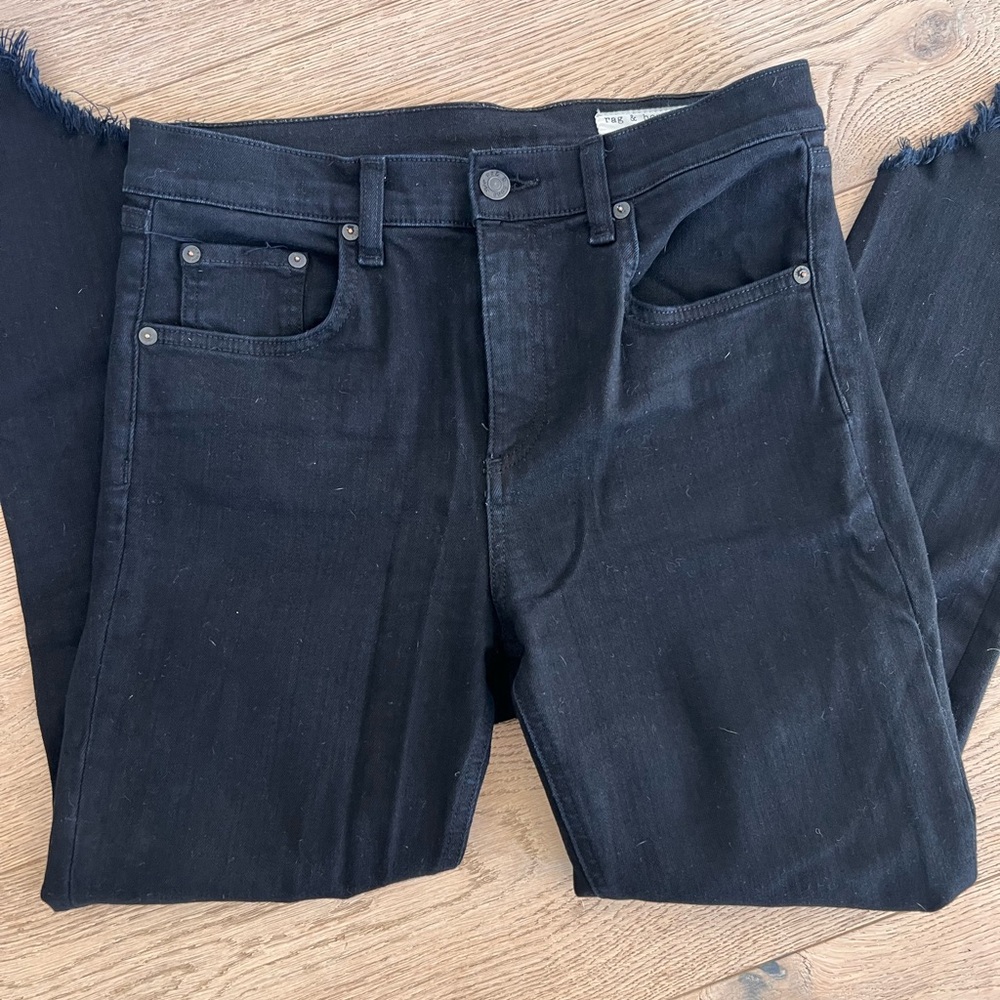 Rag & Bone Black Jeans Size 28